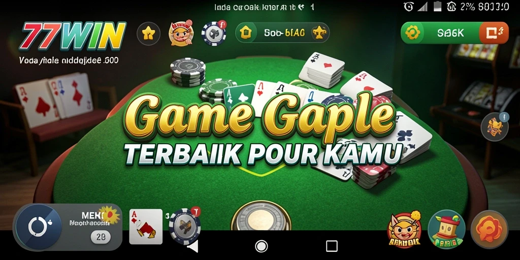 Gameplay menegangkan dari permainan Gaple di 77WIN.