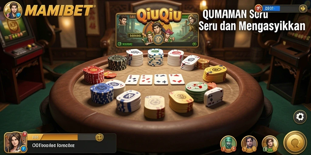 Tampilan gameplay QiuQiu di MAMIBET yang seru dan menarik.