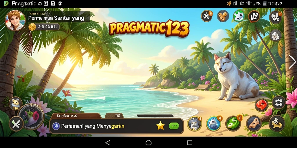 Tampilan gameplay santai dan menarik dari PRAGMATIC123.