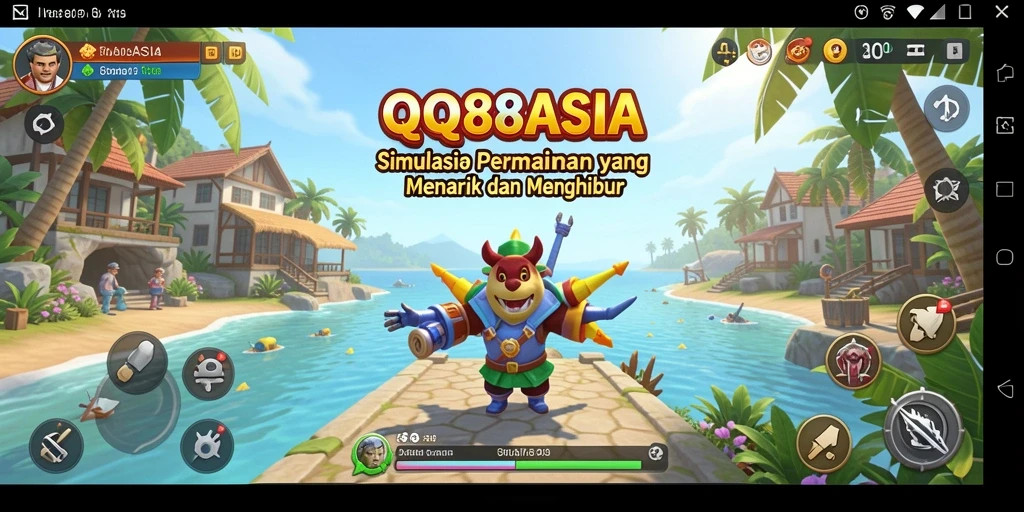 Tampilan gameplay menakjubkan dari QQ88ASIA yang penuh dengan tantangan.