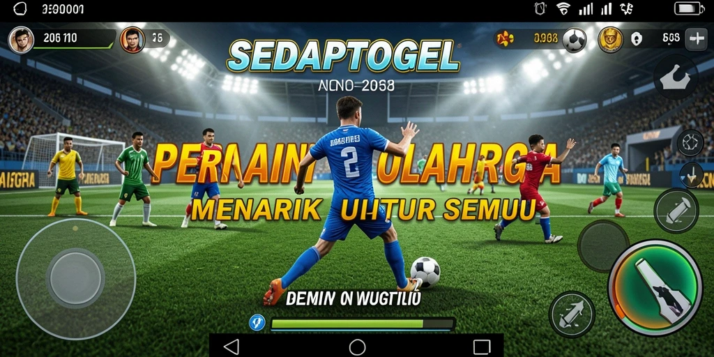 Tampilan gameplay SEDAPTOGEL yang seru dan menantang.