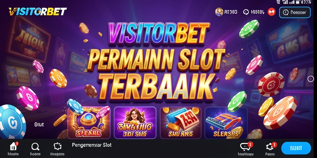 Tampilan gameplay seru dari permainan Slot VISITORBET.