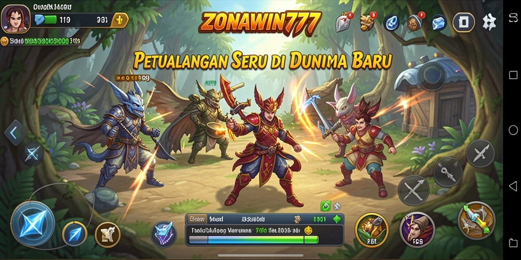 Gameplay seru ZONAWIN777 dengan petualangan yang menantang.